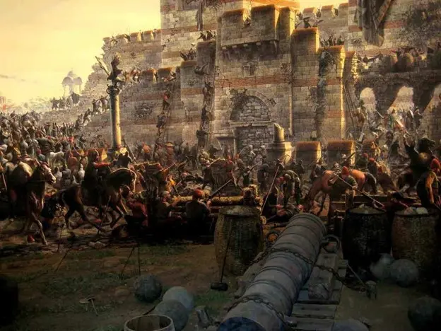 سقوط قسطنطنیه، ۱۴۵۳.