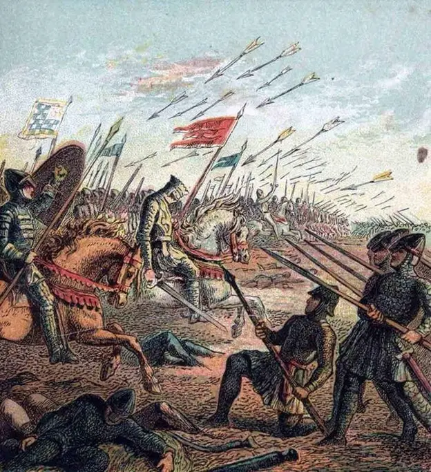 موقعیت شارل مارتل در تور.