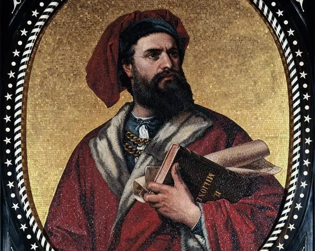 مارکوپولو بین سال‌های ۱۲۷۱ تا ۱۲۹۵ در امتداد جاده ابریشم در آسیا سفر کرد.