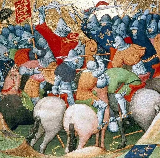 نبرد عین جالوت، اثر جوزف فیلی.